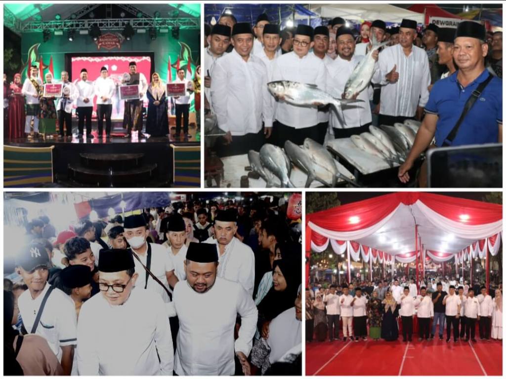 Ratusan Warga Gresik Antusias Ikuti Kontes Bandeng Kawak&nbsp;2024