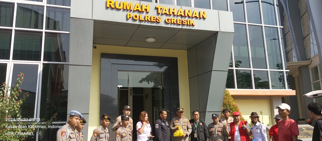 Madas DPC Kab.Gresik Berkunjung Ke Tahanan Polres Gresik Dan Rutan Kelas II B di&nbsp;Banjarsari