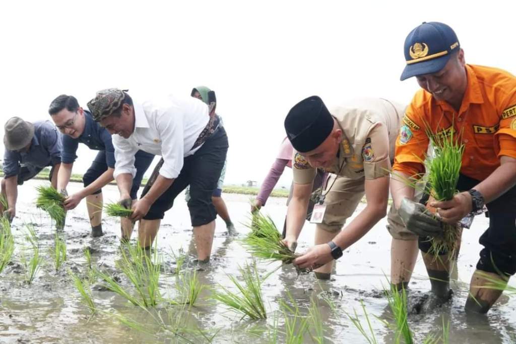 Pemerintah Fokus pada Perluasan Area Tanam di Jawa Timur: Menteri Pertanian Mengunjungi dan Meresmikan Program Pompanisasi