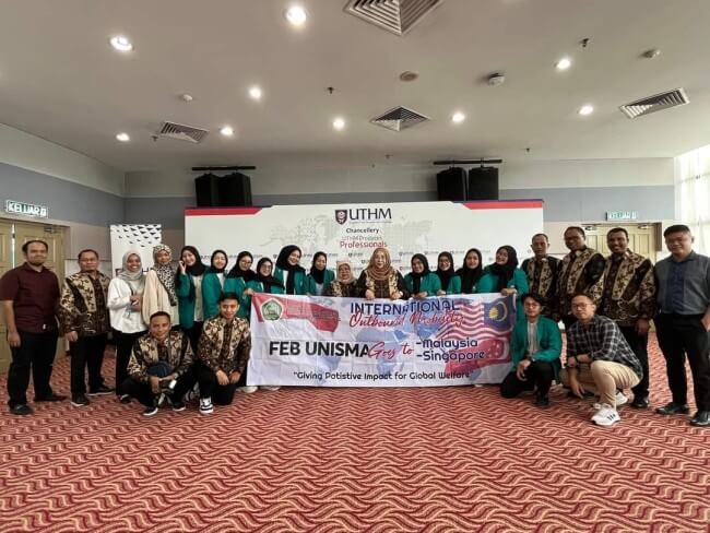 FEB Unisma Presentasi Ide Kreatif di Johor Business School&nbsp;UTHM