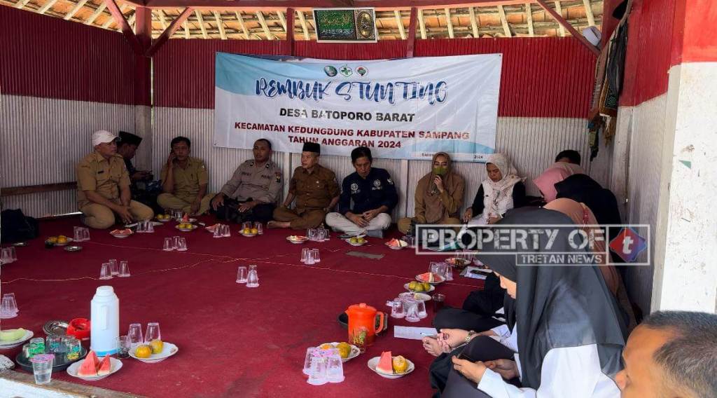 Pemerintah Desa Batoporo Barat Disampang Gelar Rembuk Stunting untuk Atasi Masalah Gizi&nbsp;Buruk