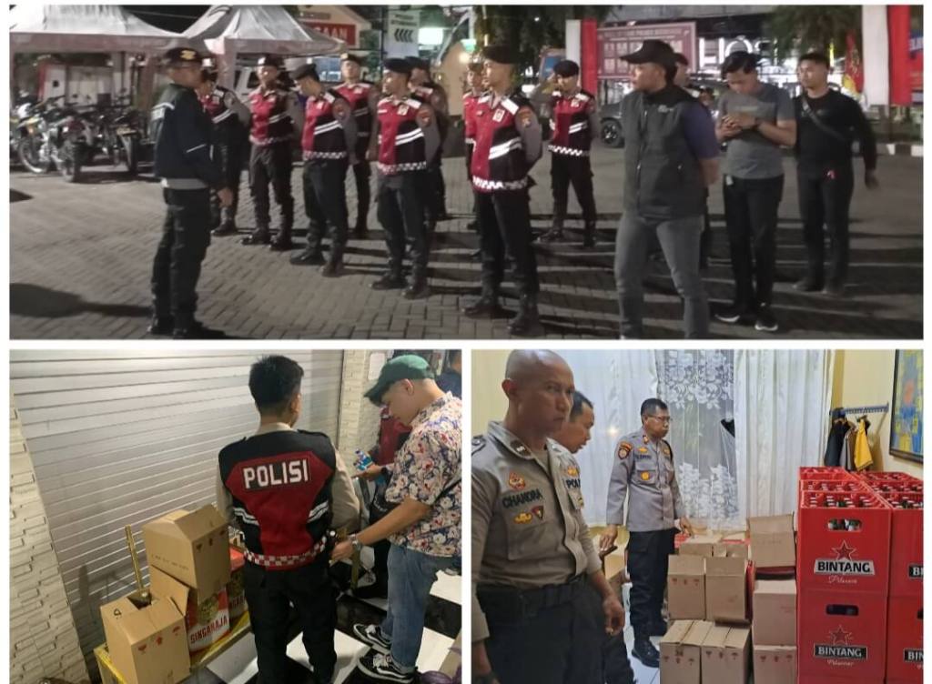 Polres Situbondo Sita Ratusan Botol Miras, Ciptakan Kamtibmas Kondusif Jelang 1&nbsp;Muharram