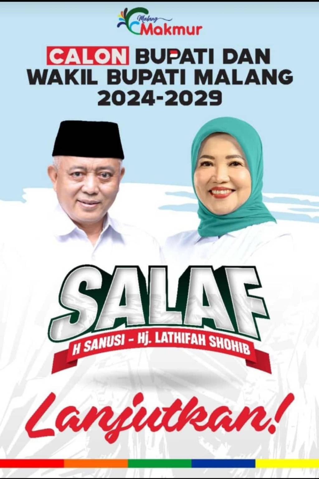 Pasangan Sanusi – Lathifah Shohib Siap Menangkan Pilkada Kabupaten Malang&nbsp;2024