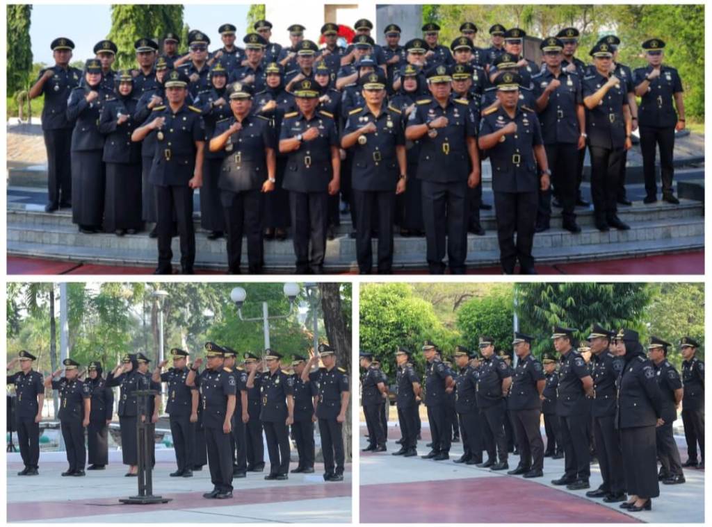 Peringati Hari Pengayoman ke-79, Kakanwil Kemenkumham Jatim Pimpin Upacara Ziarah Rombongan