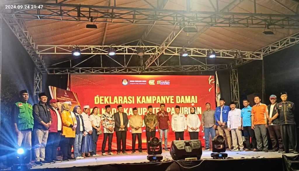 Deklarasi kampanye Damai Pilkada kabupaten Pasuruan Berlangsung Meriah Dengan Tampilan Musik Akustik Dan&nbsp;Ludruk