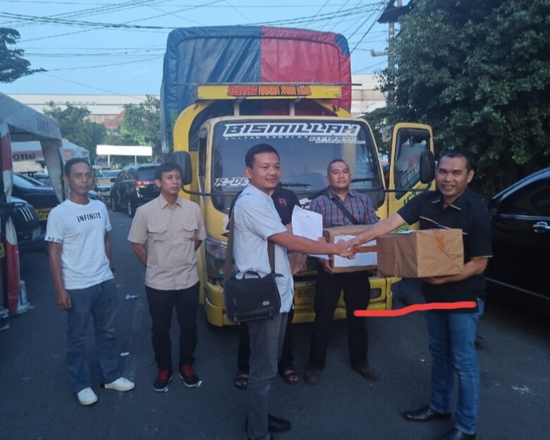 Jutaan Batang Rokok Ilegal di Serahkan Satreskrim Polres Pelabuhan Tanjung Perak ke Bea Cukai&nbsp;Sidoarjo